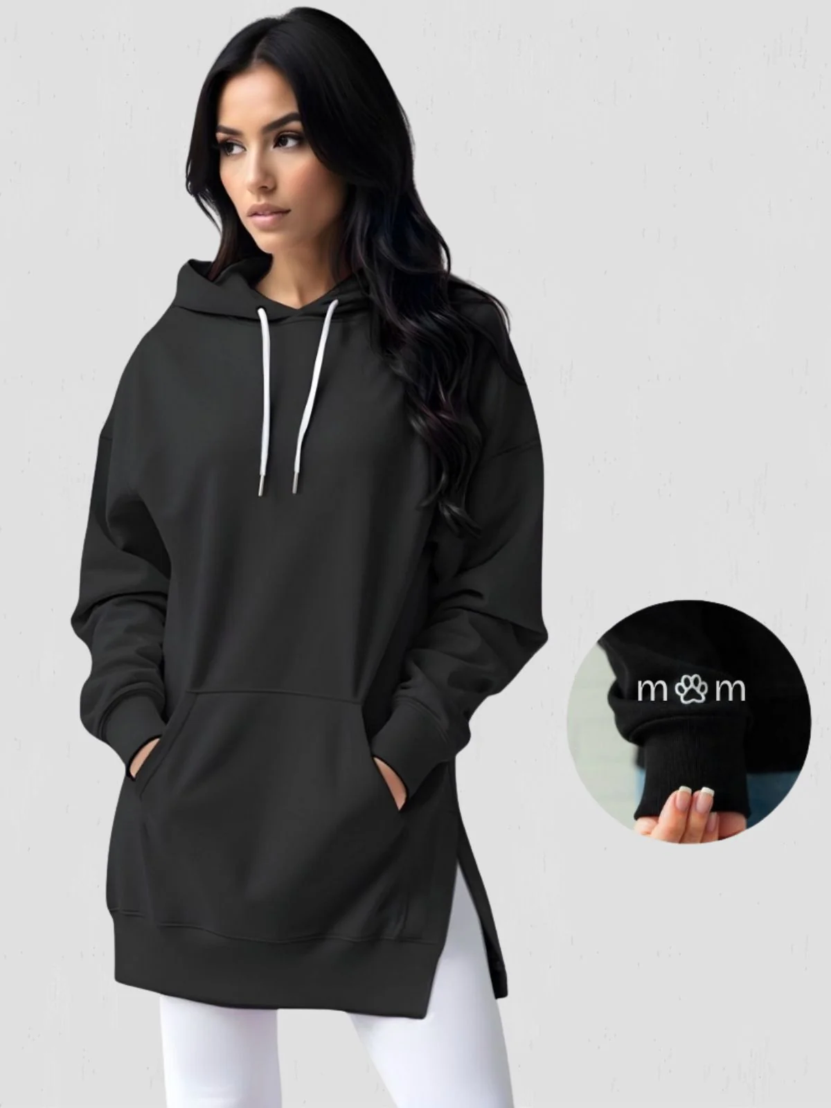 Oversized Hoodie Dress - Image 2